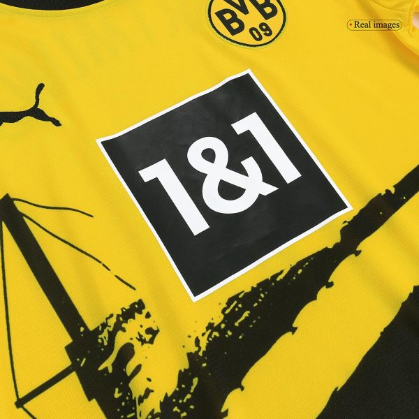 Borussia Dortmund Home Long Sleeve Soccer Jersey 2023/24