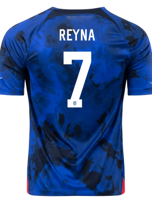 REYNA #7 USA Away Jersey World Cup 2022