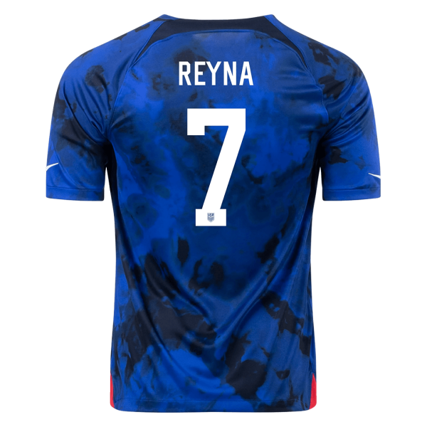 REYNA #7 USA Away Jersey World Cup 2022