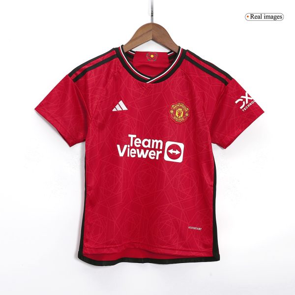 Manchester United Home Kids Jerseys Kit 2023/24