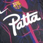 Barcelona x Patta Pre-Match Authentic Soccer Jersey 2023/24