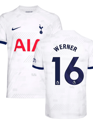 WERNER #16 Tottenham Hotspur Home Soccer Jersey 2023/24