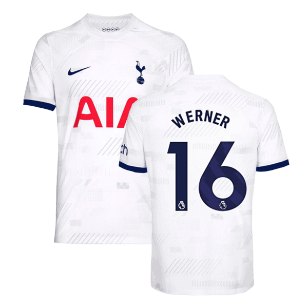 WERNER #16 Tottenham Hotspur Home Soccer Jersey 2023/24