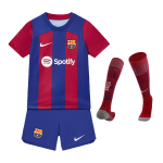 Barcelona Home Kids Jerseys Full Kit 2023/24