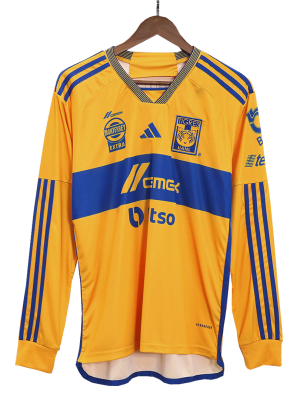 Tigres UANL Home Long Sleeve Soccer Jersey 2023/24