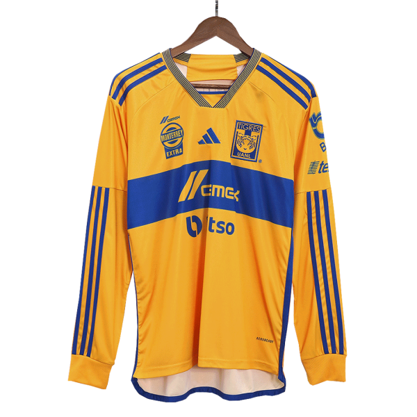 Tigres UANL Home Long Sleeve Soccer Jersey 2023/24