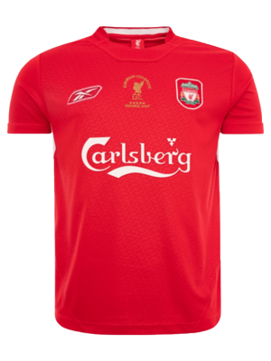 Retro Liverpool Champion League Jersey 2005