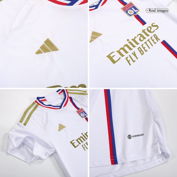 Olympique Lyonnais Home Kids Jerseys Kit 2023/24