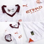 Manchester City Away Kids Soccer Jerseys Kit 2023/24