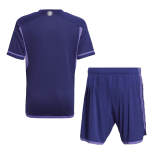 Argentina Away World Cup Jerseys Kit 2022 - Three Stars