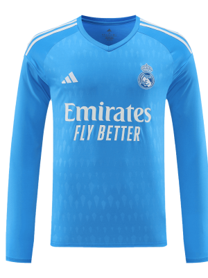 Real Madrid Goalkeeper Long Sleeve Soccer Jersey 2023/24