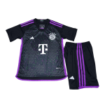 Bayern Munich Away Kids Soccer Jerseys Full Kit 2023/24