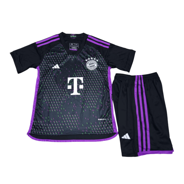 Bayern Munich Away Kids Soccer Jerseys Full Kit 2023/24