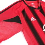 Vintage Soccer Jersey AC Milan Home Long Sleeve 2004/05