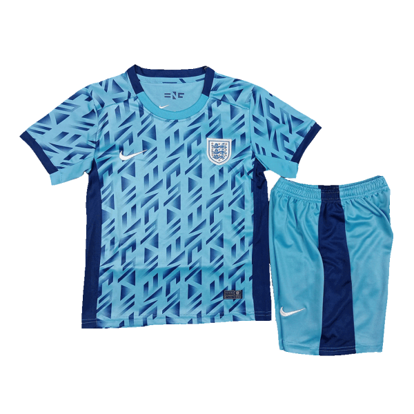 England Away Women's World Cup Kids Jerseys Kit 2023