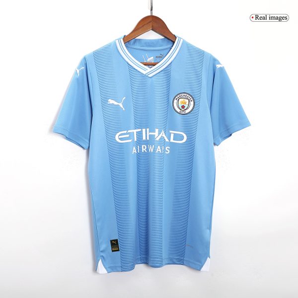 CHAMPIONS OF EUROPE #23 Manchester City Home Jersey 2023/24