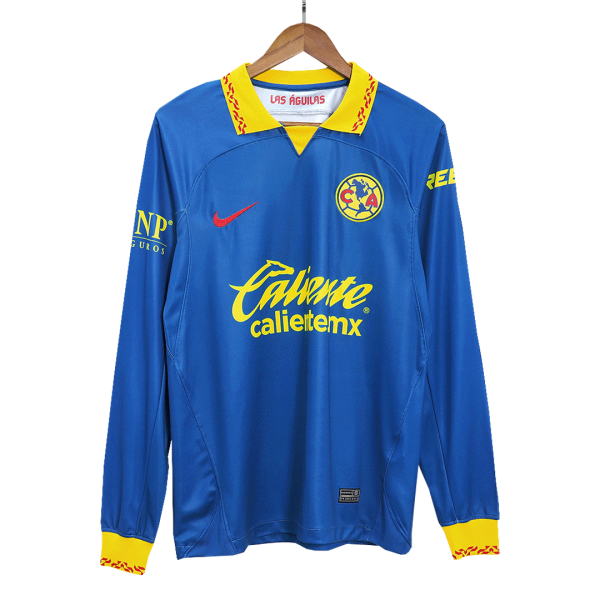 Club America Away Long Sleeve Soccer Jersey 2023/24