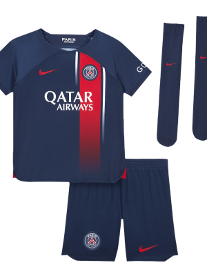 PSG Home Kids Jerseys Full Kit 2023/24