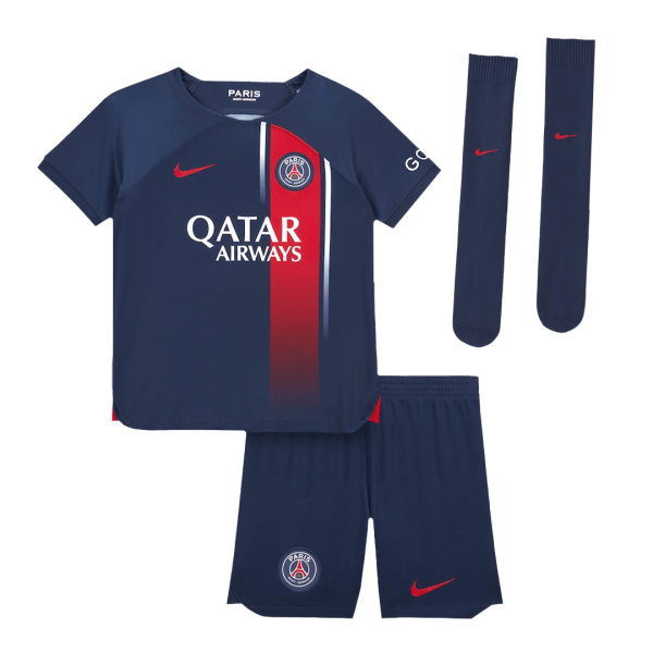 PSG Home Kids Jerseys Full Kit 2023/24