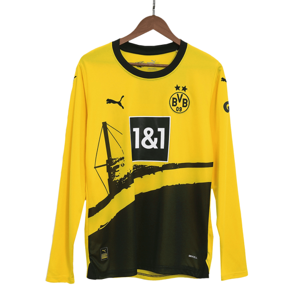 Borussia Dortmund Home Long Sleeve Soccer Jersey 2023/24