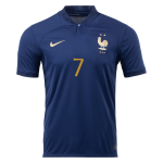 GRIEZMANN #7 France Home Jersey World Cup 2022