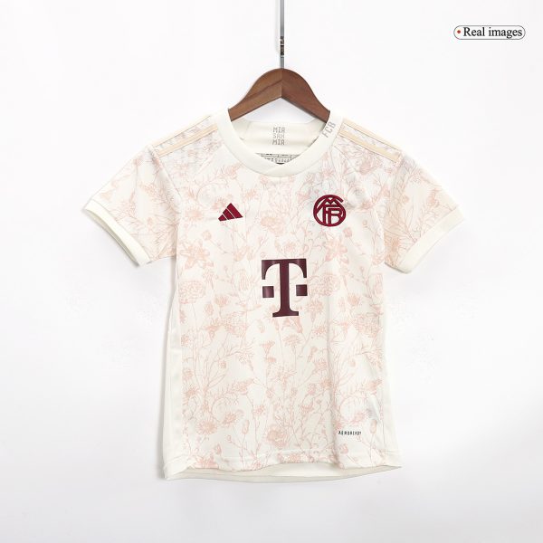 Bayern Munich Third Away Kids Soccer Jerseys Kit 2023/24