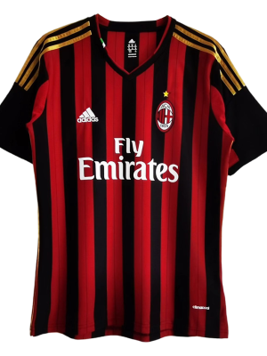 Vintage Soccer Jersey AC Milan Home 2013/14