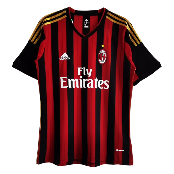 Vintage Soccer Jersey AC Milan Home 2013/14