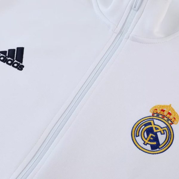 Real Madrid Jacket Tracksuit 2023/24 White