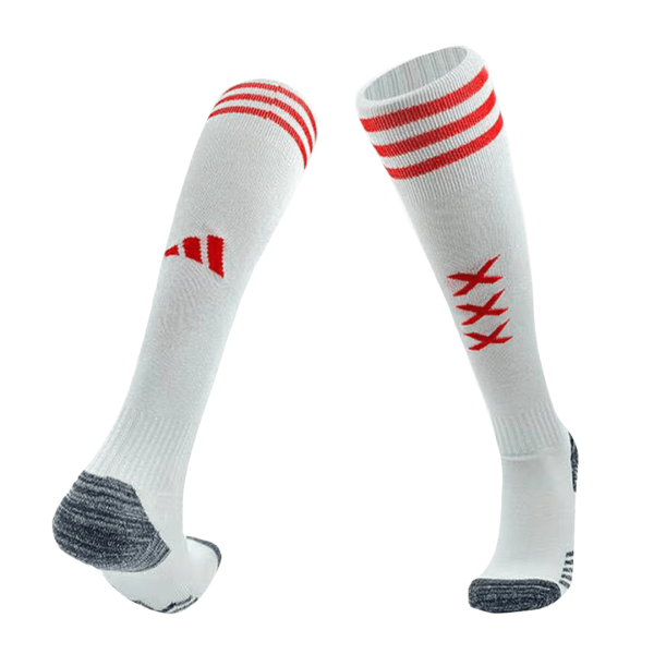 Ajax Home Soccer Socks 2023/24 Kids