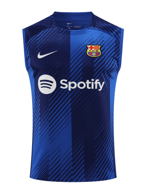 Barcelona Pre-Match Sleeveless Top 2023/24 Blue