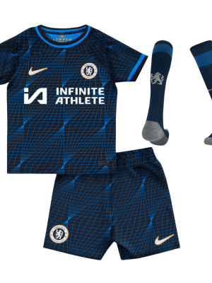 Chelsea Away Kids Soccer Jerseys Full Kit 2023/24