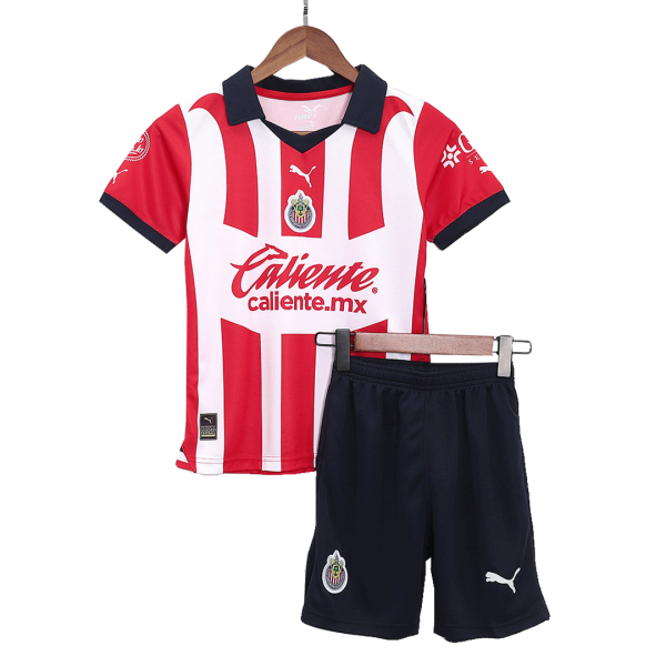 Chivas Home Kids Jerseys Kit 2023/24