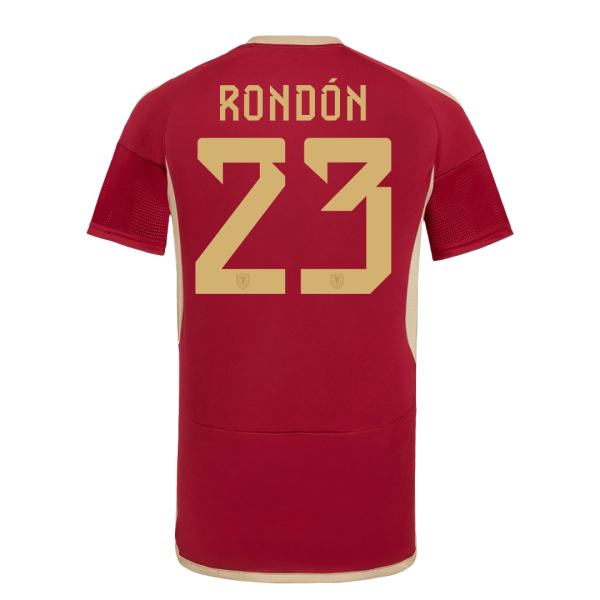 ROND?N #23 Venezuela Home Soccer Jersey Copa America 2024