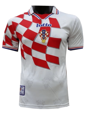 Retro Croatia Home Jersey 1998