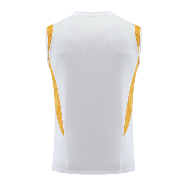 Real Madrid Pre-Match Sleeveless Top 2023/24 White