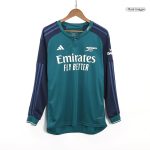 Arsenal Third Away Long Sleeve Soccer Jersey 2023/24