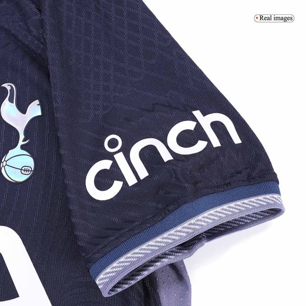 SON #7 Tottenham Hotspur Away Authentic Soccer Jersey 2023/24