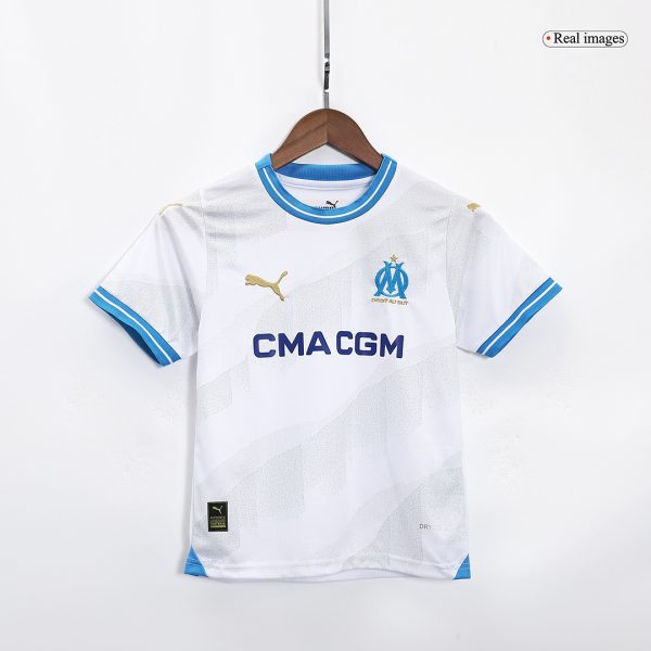 Marseille Home Kids Jerseys Kit 2023/24