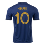 MBAPPE #10 France Home Jersey Shirt World Cup 2022