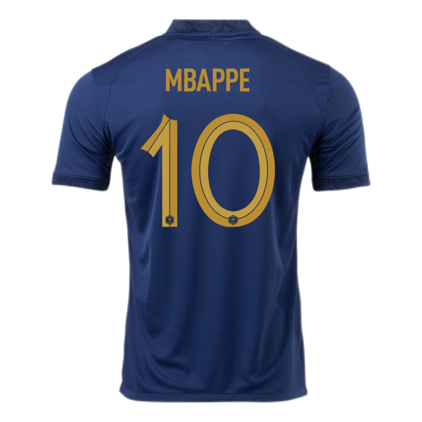 MBAPPE #10 France Home Jersey Shirt World Cup 2022