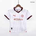 Manchester City Away Kids Soccer Jerseys Kit 2023/24