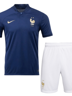 France Home World Cup Jerseys Kit 2022