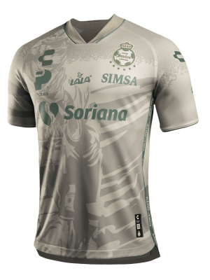 Santos Laguna X Call Of Duty Third Away Soccer Jersey 2023/24