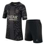 PSG Third Away Kids Soccer Jerseys Kit 2023/24