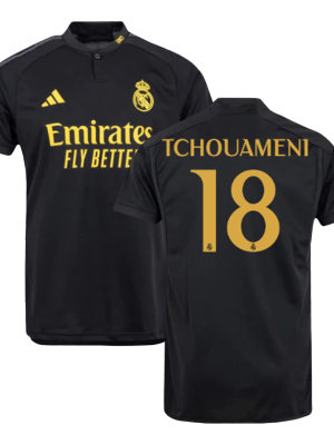 TCHOUAMENI #18 Real Madrid Third Away Soccer Jersey 2023/24