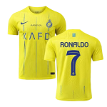 RONALDO #7 Al Nassr Home Authentic Soccer Jersey 2023/24