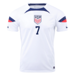 REYNA #7 USA Home Jersey World Cup 2022