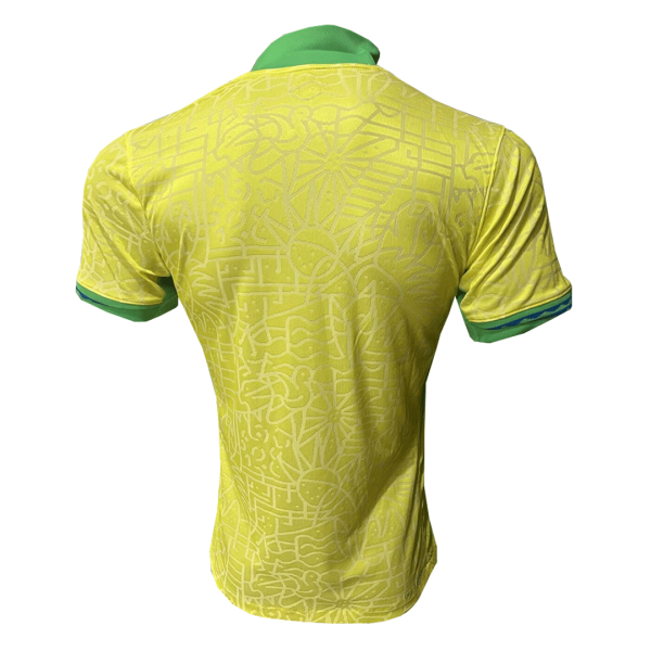 Brazil Home Authentic Soccer Jersey 2024