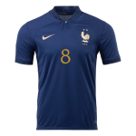 TCHOUAMENI #8 France Home Jersey World Cup 2022